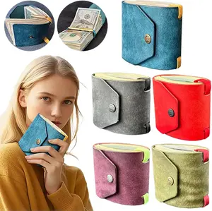 Fashion Magnetic Money Clip Wallet – Ultra-Slim Felt Cash Holder with Modern Minimalist Design Fashion Magnetic Money Clip Wallet – Ultra-Slim Felt Cash Holder with Modern Minimalist Design