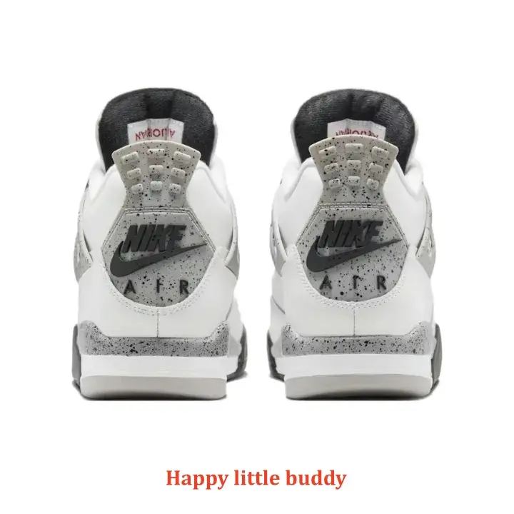 White Mid-Top Sneakers with Gray & Red Accents, Leather + Mesh Panels, Classic Court Silhouette for Daily Wear & Retro Vibes — Brand New Sealed, Unisex, with Original Shoe Box