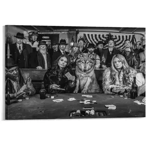 David Yarrow Black And White Decorative Poster Photographic Art Framed Decorative Painting Canvas Wall Art Living Room Posters Bedroom Painting 24x36inch(60x90cm)