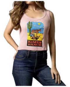 Kimes Ranch Women's Women'S Lucky B Dusty Path Graphic Tank Top - Wsh0000102