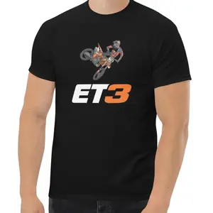 ET3 Eli Tomac KTM Orange Supercross SMX Motocross Fan Apparel Unisex Classic T-Shirt, Sweatshirt Hoodie, Gift For Motocross Lovers