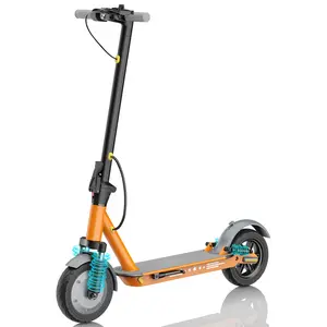 28Mph Electric Scooters for Adults  E Scooter with  10.5 Inch Tires,  350W Motor, Cruise Control and Dual Braking, Foldable Electric Scooter for Adults LED Display Kids Suspension High-Speed E-Scooter