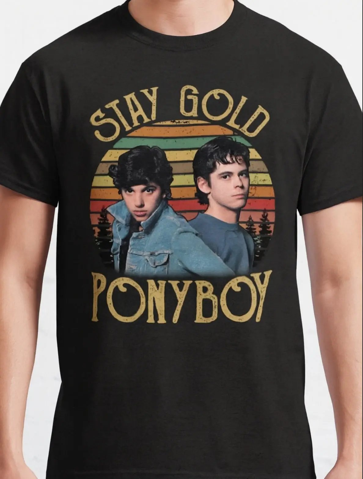 Novelty T-Shirt- Stay Gold Pony Boy