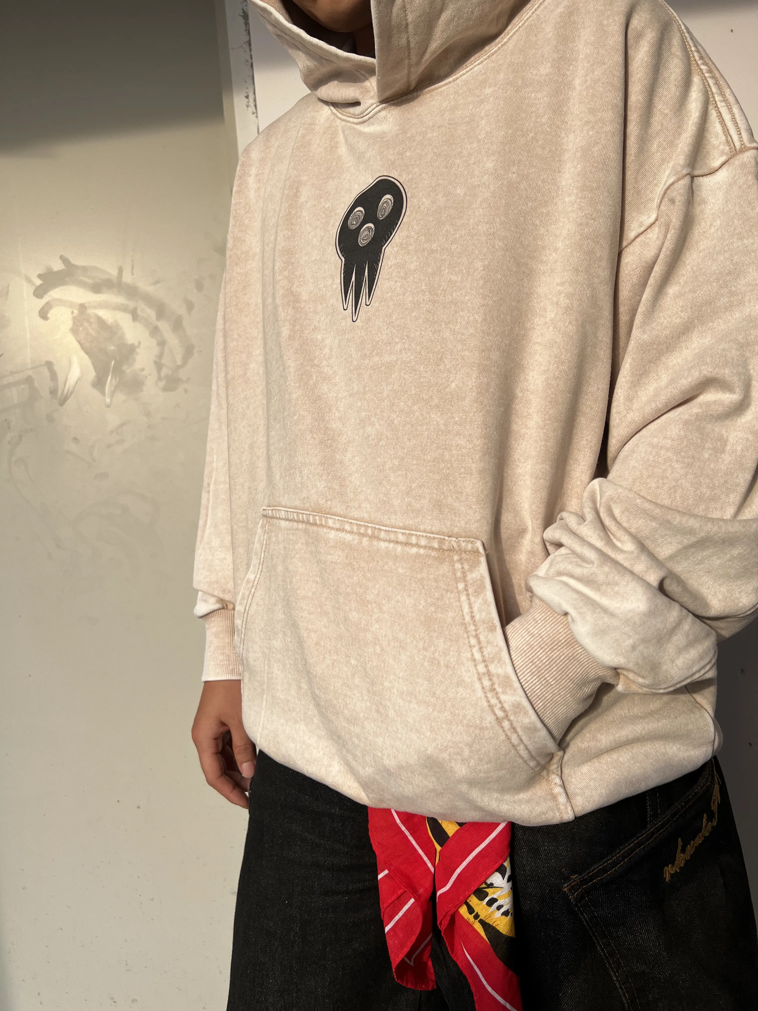 Maka Albarn Acid Wash Hoodie Soul Eater Anime Double Printed 