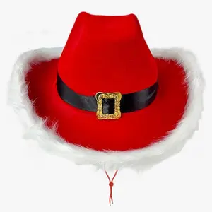 Light up cowboy LED hat Christmas Accessories