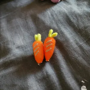 carrot hair clip!