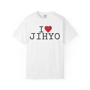 I Love JIHYO T-Shirt — TWICE Fanmade K-Pop Tee