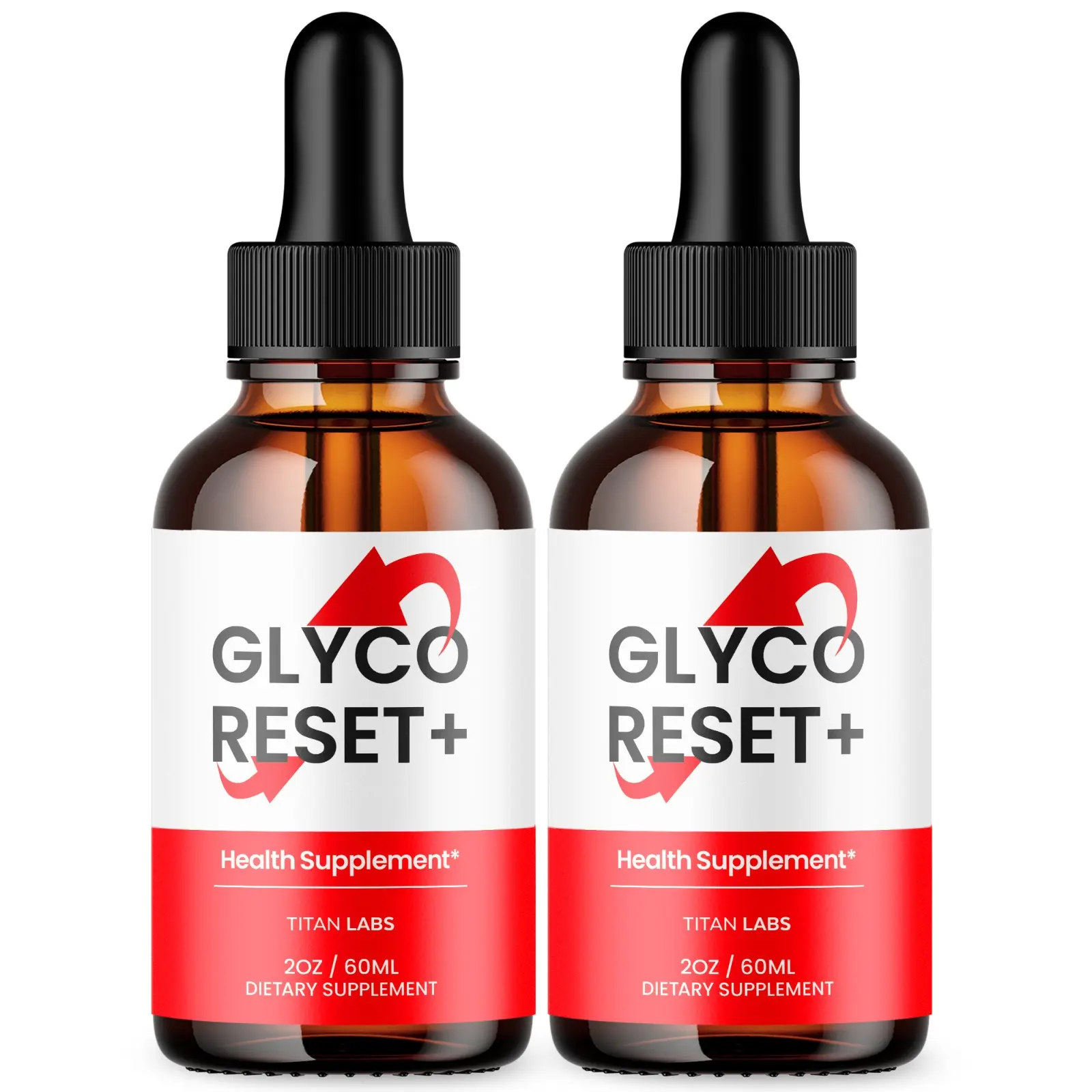 (2 Pack) Glyco Reset Drop Advanced Blood Support Supplement GlycoReset 60 Servs