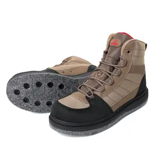 Kylebooker Cleated Sole Wading Boot Felt Sole Bottom Wading Shoe