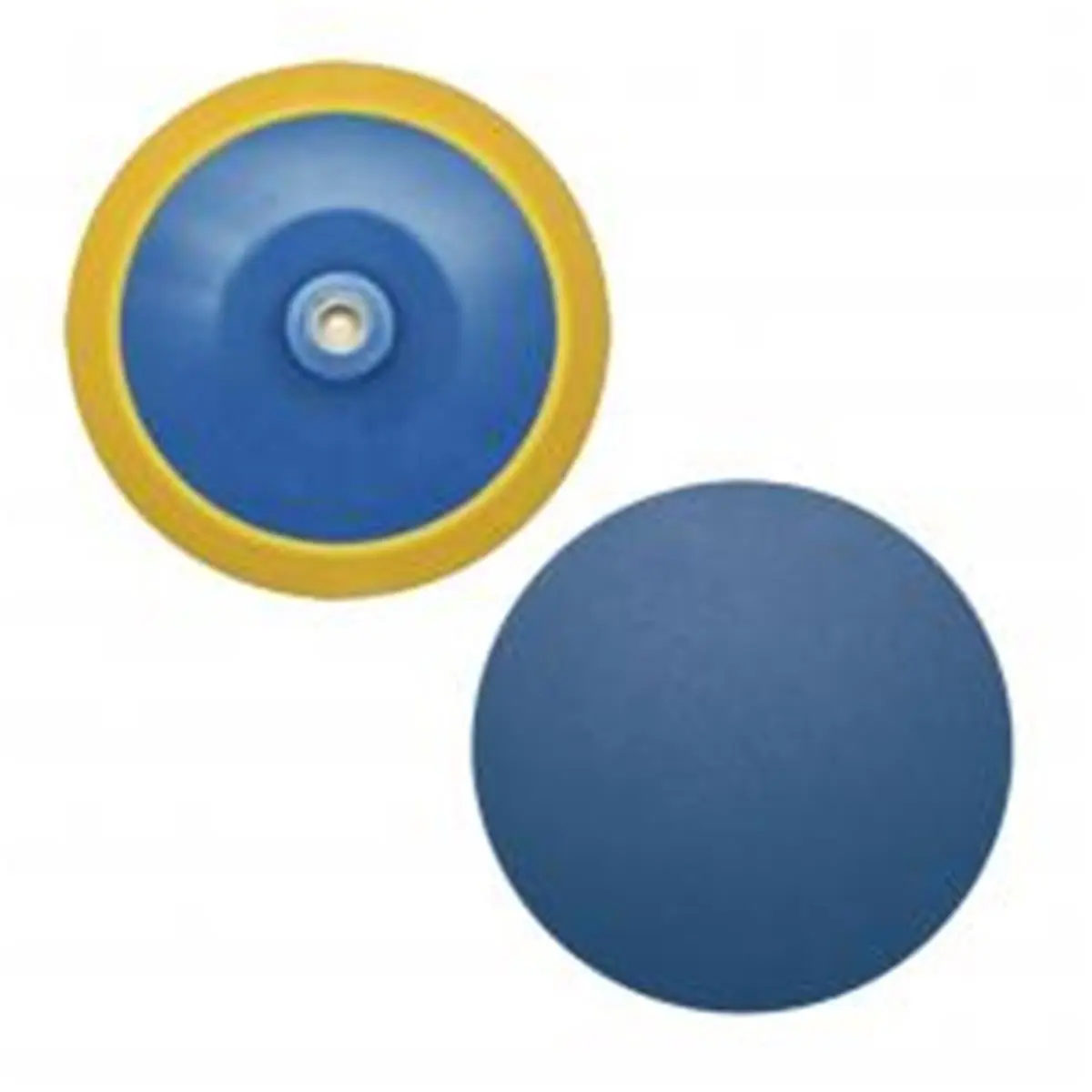212 MAIN 8 in. Medium PSA Sanding Pad - 0.63-11 Thread Hardware Abrasive Finishing Tool, Urethane Construction, 4800 Max RPM, for Home Use on Flat & Curved Surfaces, Medium Edge Work