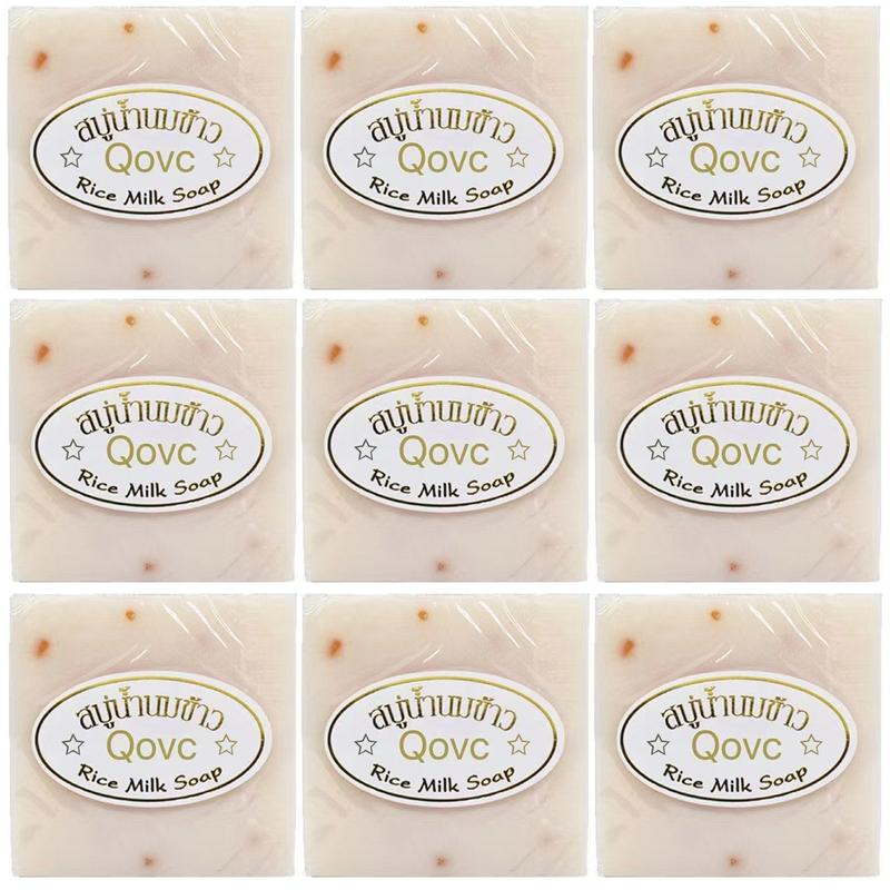 Handmade Rice Extract Soap Set, 12 Pieces All-Natural Cold Process Soap Bars, Gentle Cleansing Facial Soap & Moisturizing Bath Soap, Perfect Skin-Care Gifts for Family and Friends