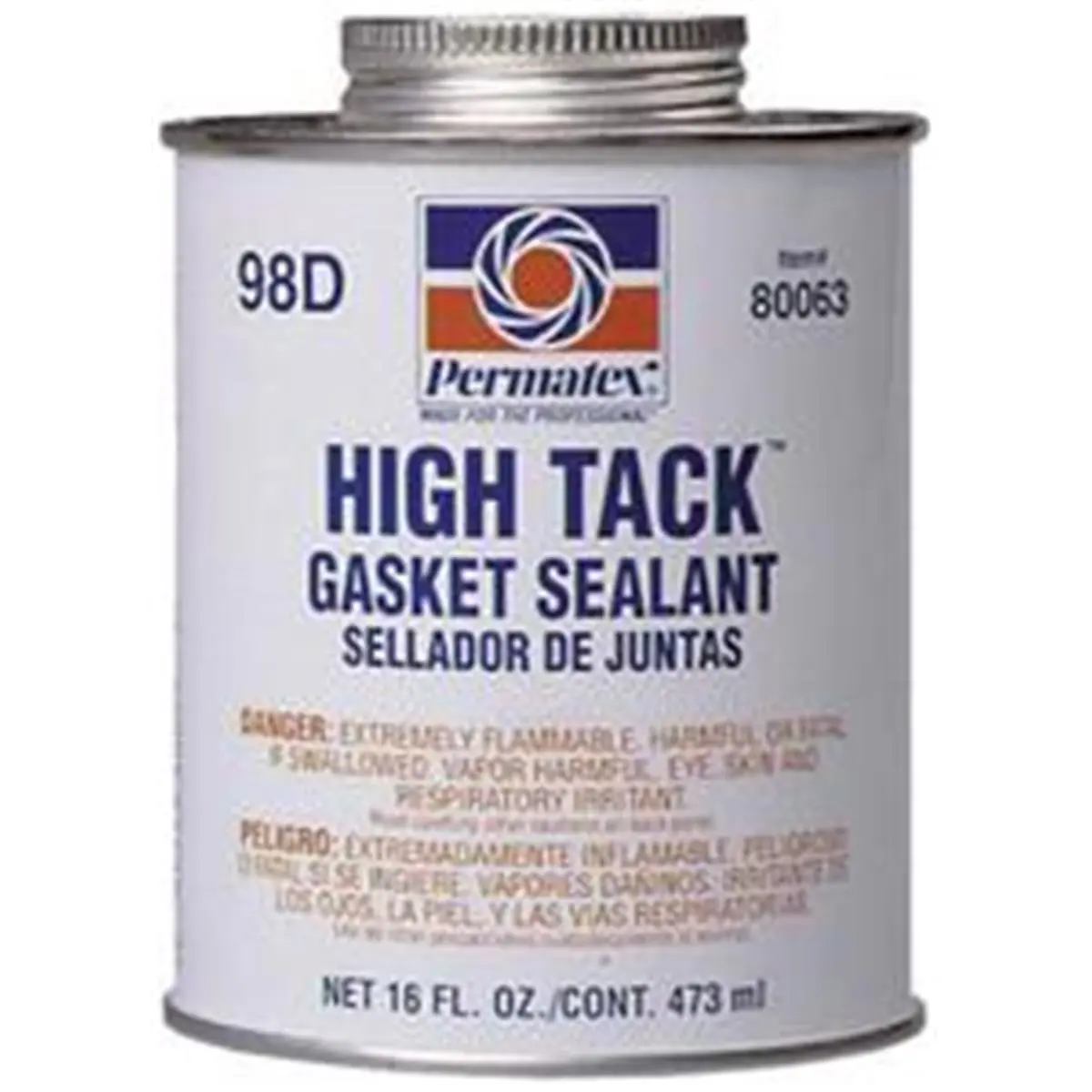 PERMTX-LOCKT 80063 High Tack Gasket Sealant, 16 Oz.