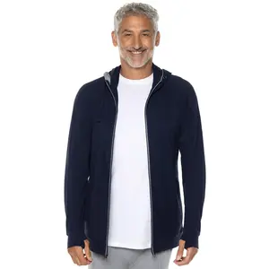 Men's LumaLeo Zip-Up Hoodie | Navy