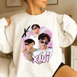 Xavi Regional Mexican Sweatshirt, Latin Music Star For Cricut Hoodie, Shirt Diy Projects, Unisex Sweater Pullover Tee Fit Cotton