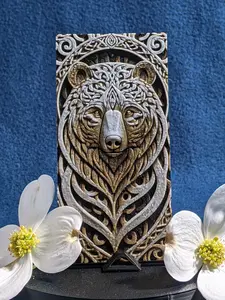 3D Bear Bookmark