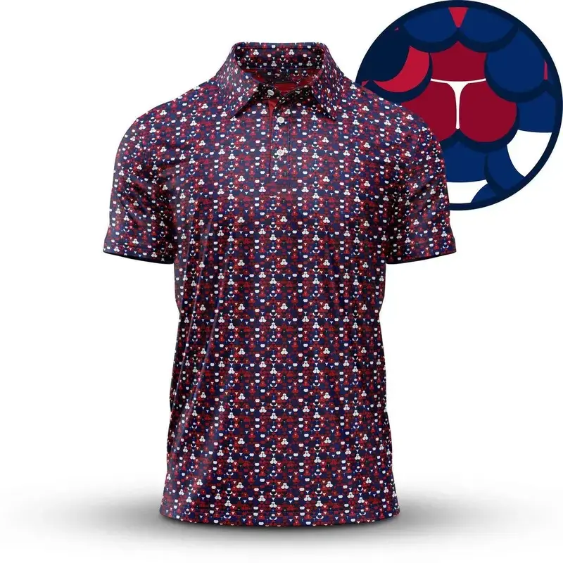 Whale Tail Freedom Cheeks Polo Shirt Funny Patriotic Beach Shirt