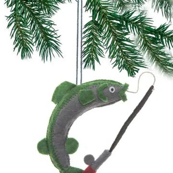 Fishing Rod Ornament