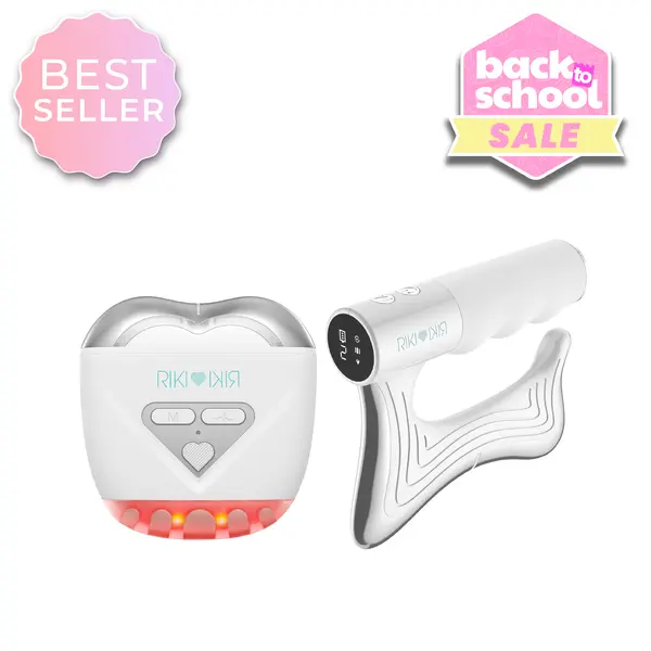 RIKI Sculptress PRO 2.0 & RIKI Sculptor Full-Body & Facial Contouring System with EMS Heat & LED Light for Muscle Recovery and Advanced Facial Sculpting