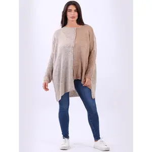 Batwing Chunky Knit Wooly Jumper