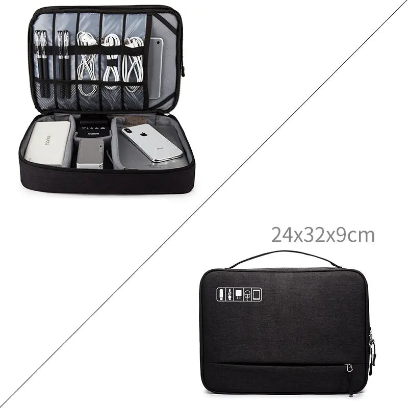 Cable & Electronics Organizer Pouch