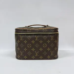 Pre-owned Louis Vuitton canvas Belt Bags Vanity Case MINI