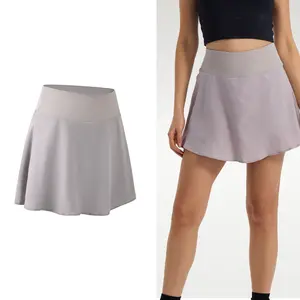 【Clearance】1/3 Pack Women‘s Solid Pleated Tennis Skirt with Shorts High Waisted Athletic Golf Skort Mini Skirt Workout Skirt Athletic Skirts with Pockets Activewear