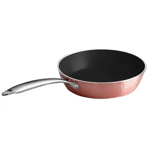 OrGREENiC 8" Hammered Rose Gold Pan