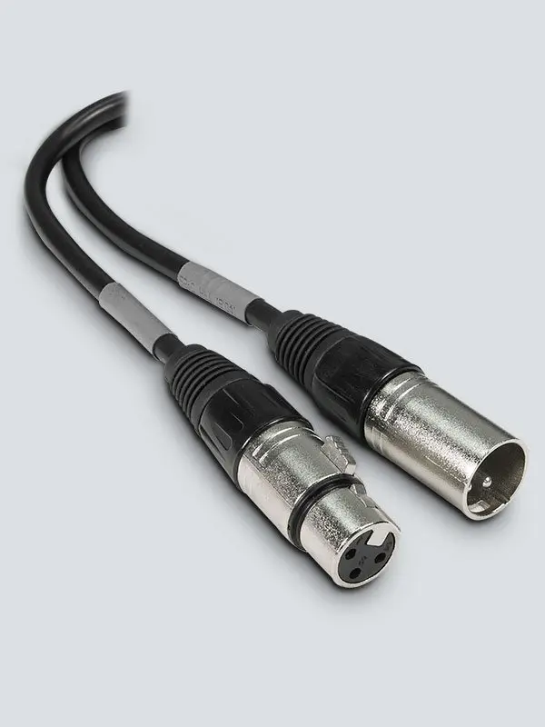 CHAUVET DJ 3-Pin DMX Cable (Black, 50')