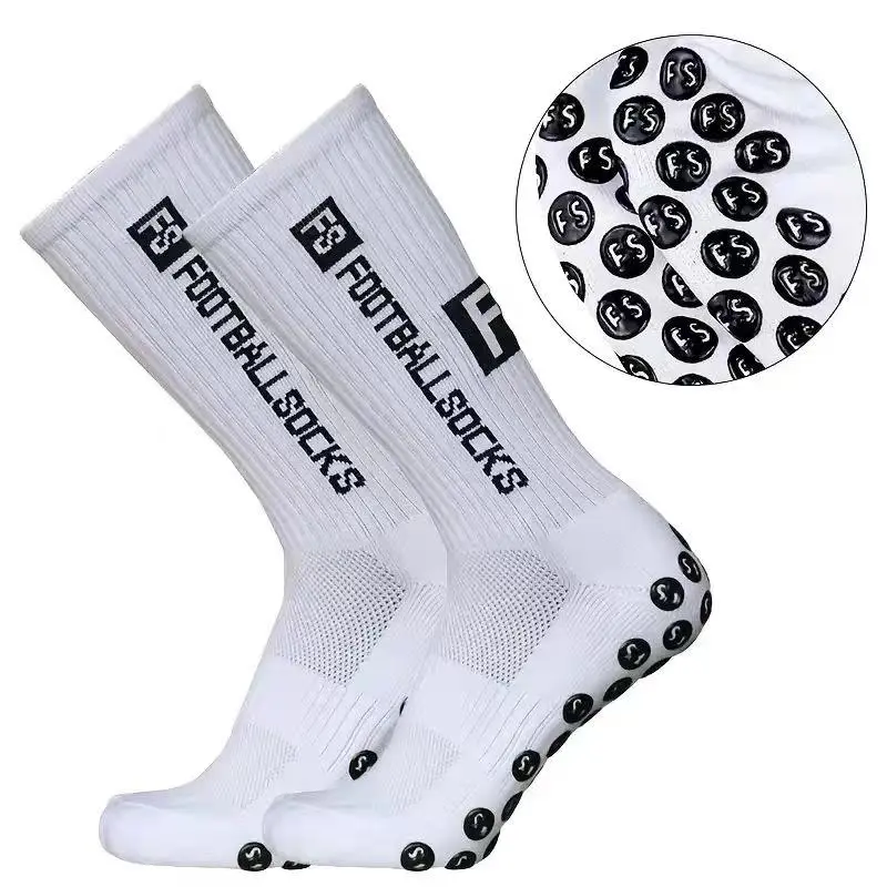 Football Socks - Unisex Letter Printing Breathable Tube Socks for Men Women Sizes 39-46 Ideal for Soccer Training Sports Activities