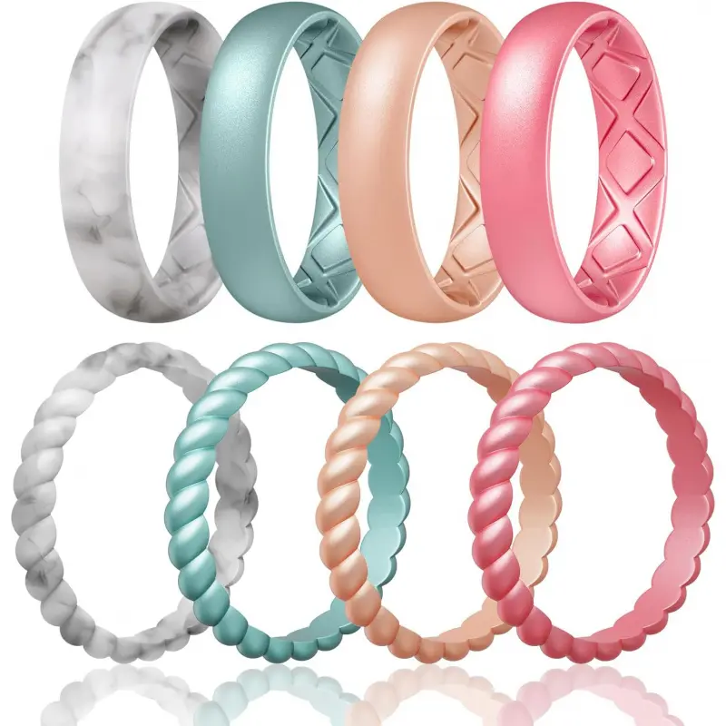 SETB3-Marble, Metallic Blue, Light Rose Gold, Meta