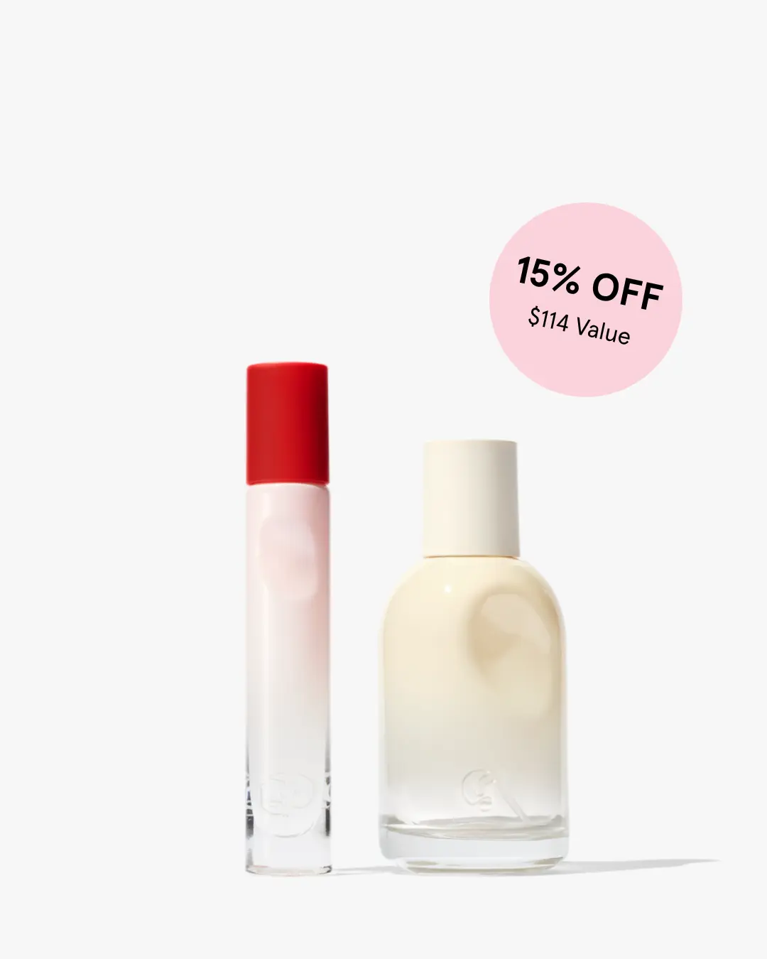 Glossier You Doux + You Fragrance Duo, 50 ml Eau de Parfum + 8 ml Travel Spray