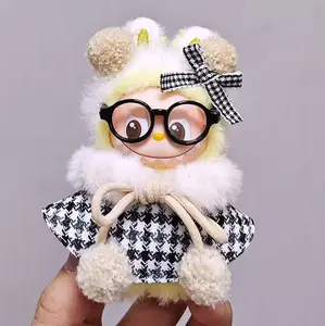 Clothes Set For 4.0 LABUBU, Pin For Love 10cm Doll Outfit, Doll Outfit Festive Accessories (NO DOLL)