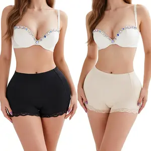 Women Hip Pads Fake Ass Butt Lifter Hip-lifting Booty Underwear Panty Shaper US Shapewear Womenswear Basic Beige faja High Waist Shaping