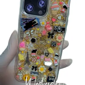 16 Pro Max Phone Case | Personalized Junk Case | Custom Junk Charm Case | Custom Phone Case | Charm Phone Case | Decoden Cellphone Case
