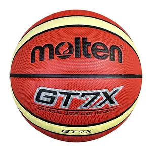 Molten Basketball, Standard No.7, Indoor and Outdoor Use - Wear Resistant, Non-Slip, Moisture Absorption