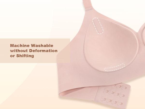 As Fairy Womens Wireless Jelly Bra Plus Size Supportive Seamless Bras Full Coverage Push Up Comfortable No Underwire Tshirt Bras #summervibes