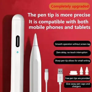Universal Touch Pen Compatible with iOS Android Tablets Phones, Multi-Colored Tips, Capacitive Touch Pen for Drawing Writing