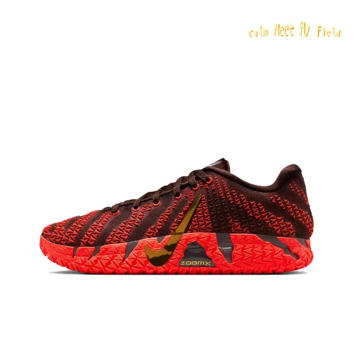 Dark Chocolate Brown Red Jacquard Knit Contrast Street Athleisure Trainers, Stretch Breathable 3D Knit Mesh Upper Rugged Shock Absorbing Foam Midsole Wear Resistant Deep Tread Rubber Outsole Men Women Daily Outdoor Jogging Casual Footwear