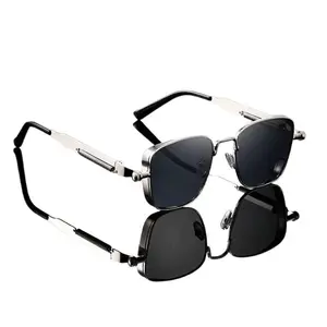 Vintage Square Sunglasses - Classic Shades, Trendy Casual High-Quality Unisex Fit Eyewear, UV400 Shield UV-Protective Slim Temple Design for Spring and Everyday Wear,summervibes