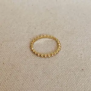 18k Gold Filled Bubble Ring
