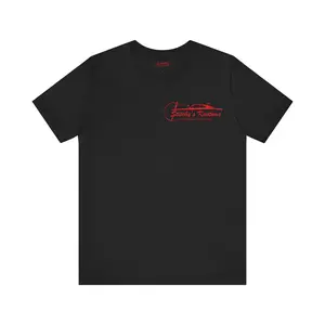 Stitchy's Kustoms Red Logo Unisex Jersey Short Sleeve Tee