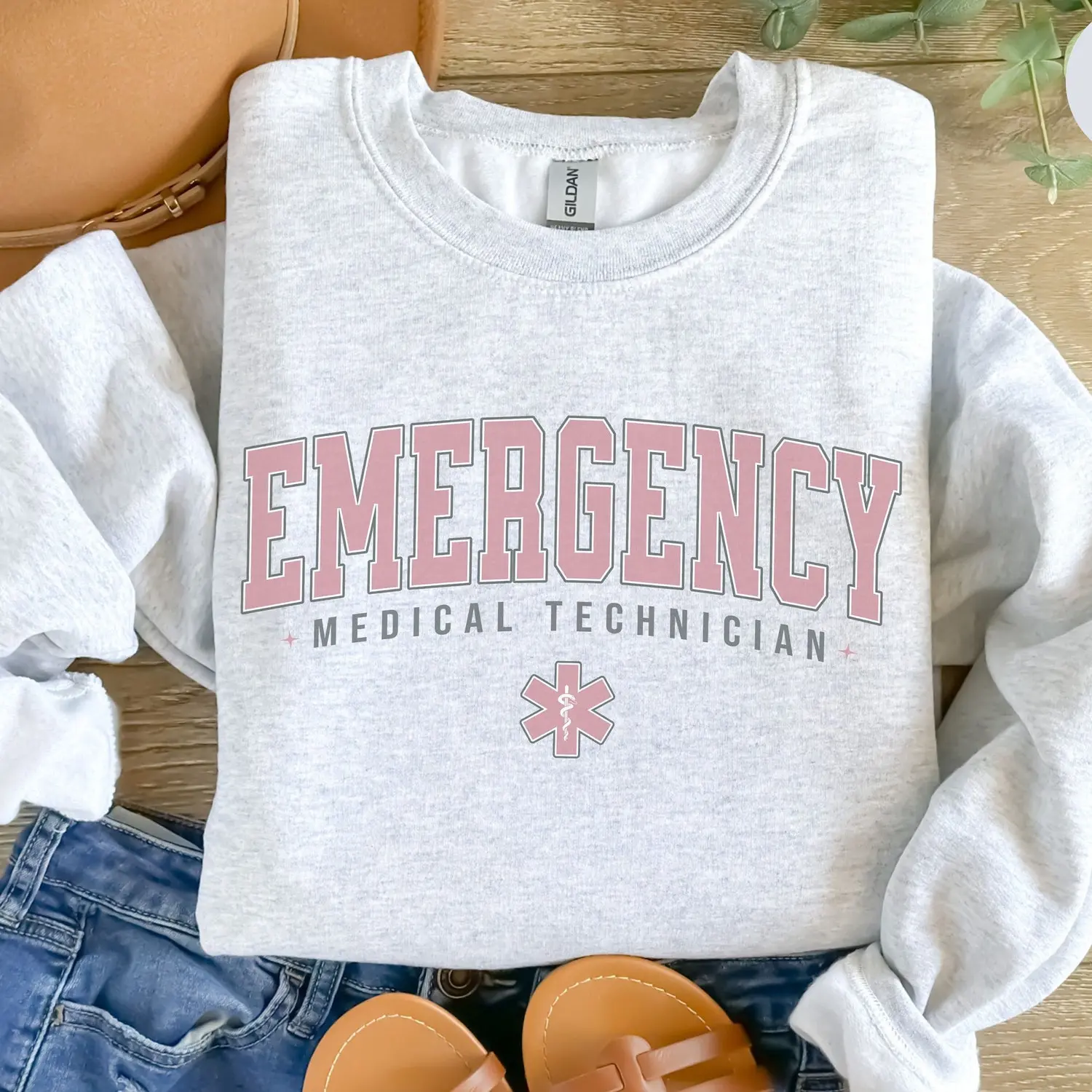 Emergency Medical Technician Sweatshirt EMT Shirt, EMT Crewneck, Emt Gifts, Emt Sweater, Ems Paramedic Shirt, First Responder Tee N