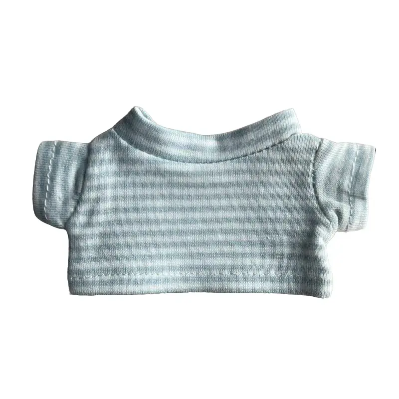 Small Pet Striped T-Shirt, Soft Breathable Elastic Anti-Shedding Outfit for 5.9-in Guinea Pigs, Hamsters, Chinchillas (Pet Supplies, Small Animal Clothing)