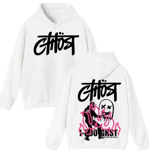 [graphic hoodies]1-800 Ghost Graffiti Flame Hoodie, ghost racing hoodie, biker motorcycle, Pink Flame Vandal Aesthetic, Gift For Women Mens, Mens Womenswear Top