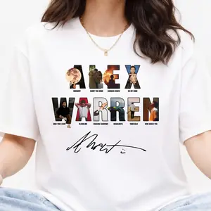 Alex Warren 2026 Live Tour T Shirt, Little Orphan Alex Graphic Tee, Pop Music Fan Shirt, Vintage Concert Merch, Unisex Casual Streetwear Top