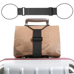Multifunctional Adjustable Luggage Strap Set, Rainbow Travel Belt, Fixed Storage Anti-Theft Band, 2 Pack/4 Pack, Model Xinghao Jit216
