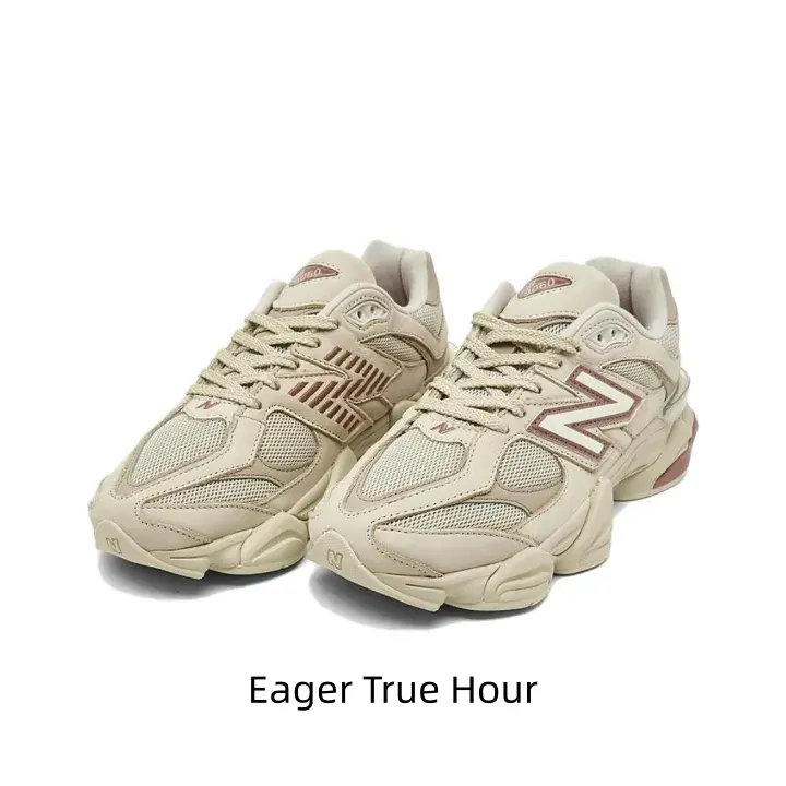 Neutral Khaki Chunky Dad Shoes Breathable Mesh Upper Multi-Layer Stitching Wear Resistant Sole Vintage Daily Sports Sneakers