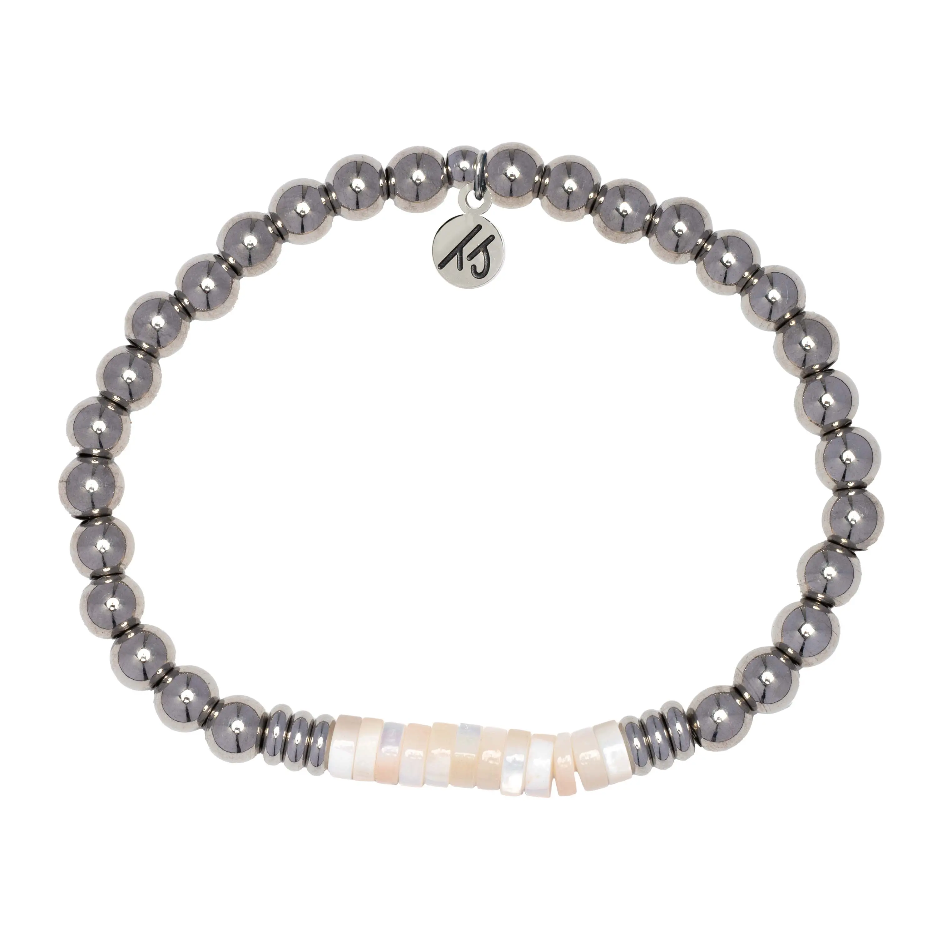 Purity Collection- Stainless Steel Gemstone Bracelet