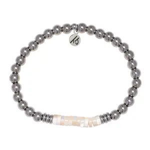Purity Collection- Stainless Steel Gemstone Bracelet