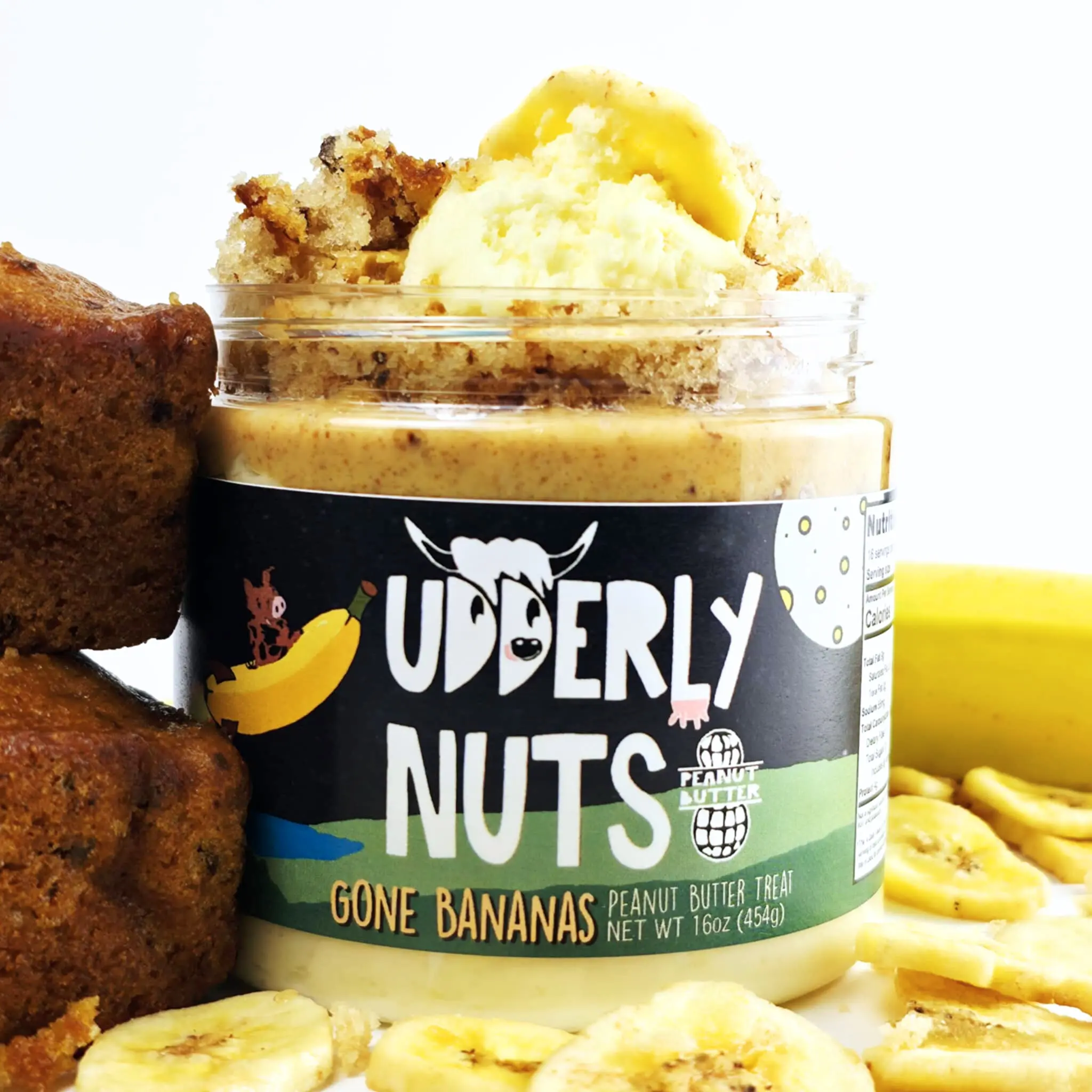 Gone Bananas Peanut Butter Dessert by Udderly Nuts